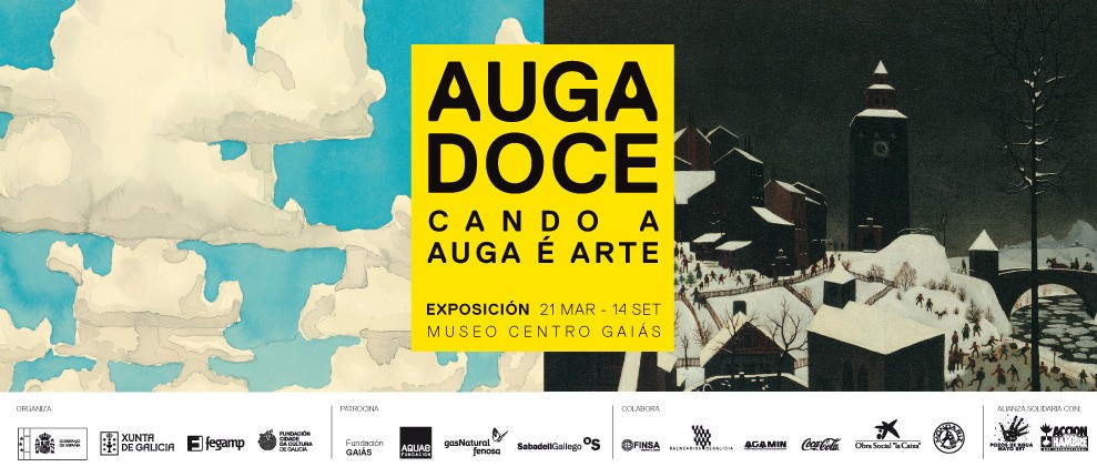 AUGA DOCE. CANDO A AUGA É ARTE.