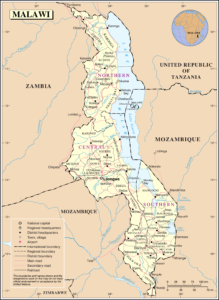 Mapa Malawi