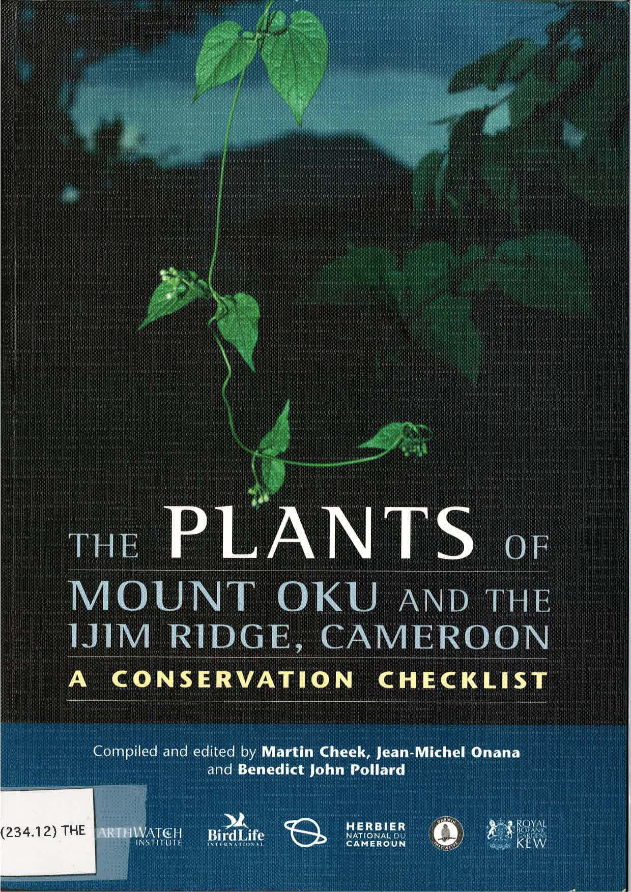The Plants of Mount Oku and the Ijim Ridge, Cameroon. A conservation checklist-image