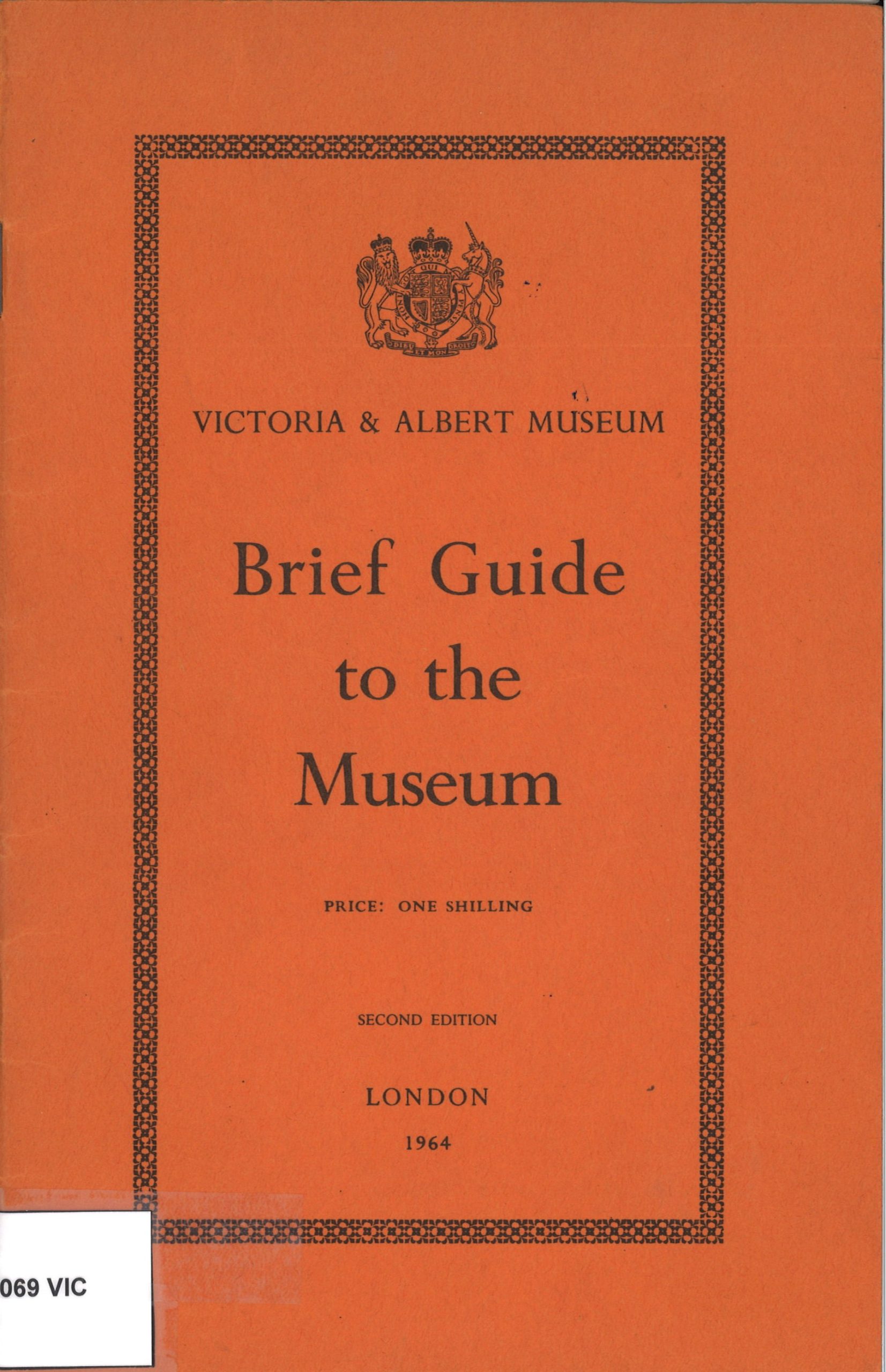 Brief Guide to the Museum. Victoria & Albert Museum-image