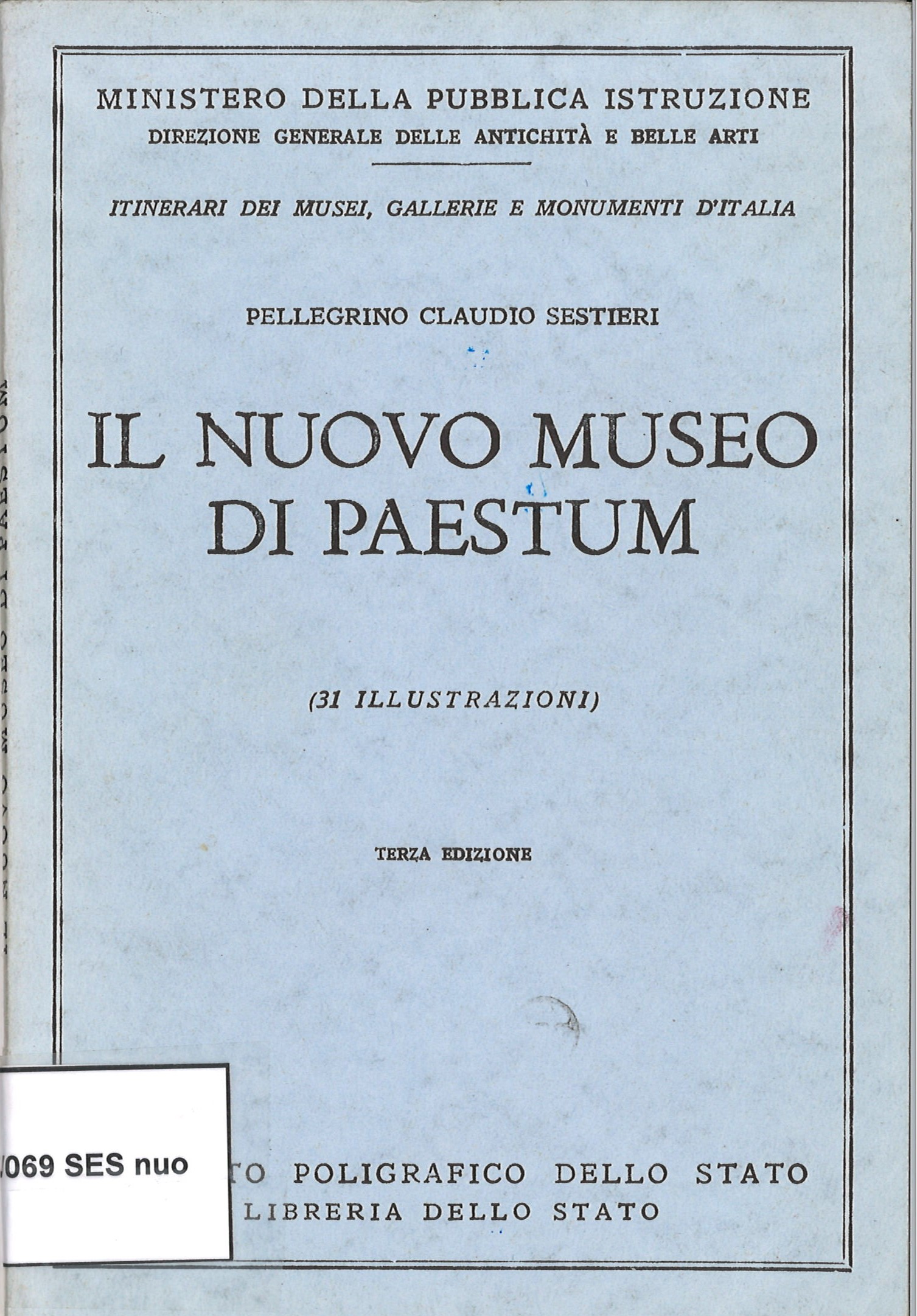 Il nuovo Museo di Paestum-Pellegrino Claudio Sestieri-image